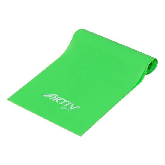 Nastro elastico di resistenza Aktivsport verde medio.