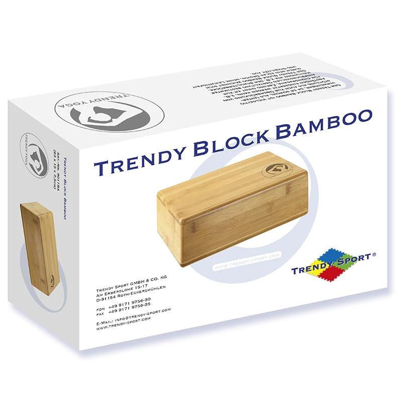 Brique Yoga bamboo Kuebler Sport 5/5