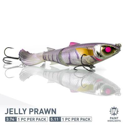 Hardbait - drunken mullet – 13cm – jelly prawn