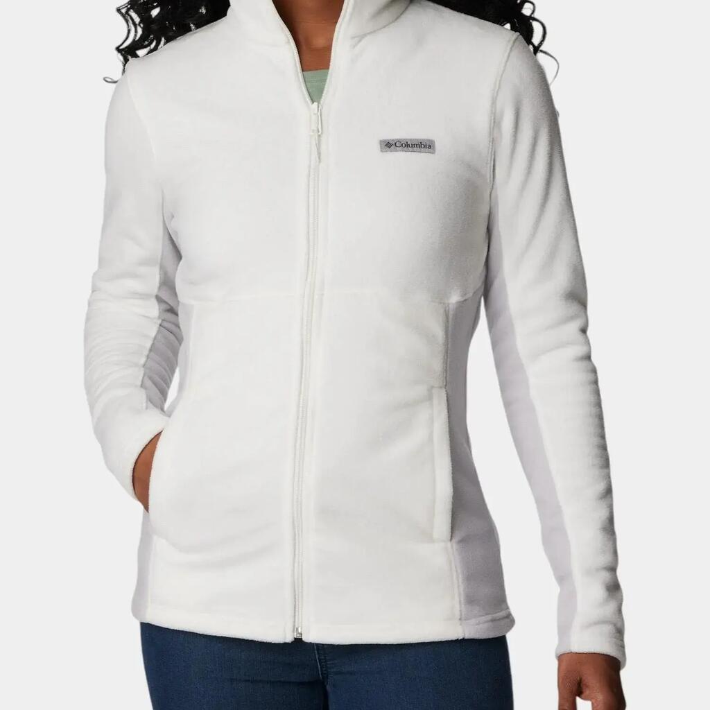 Pullover Sweat Fleece Columbia White