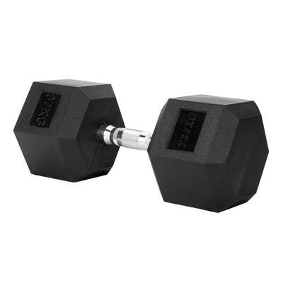 TREXO Hex gummierte Hantel 30 kg