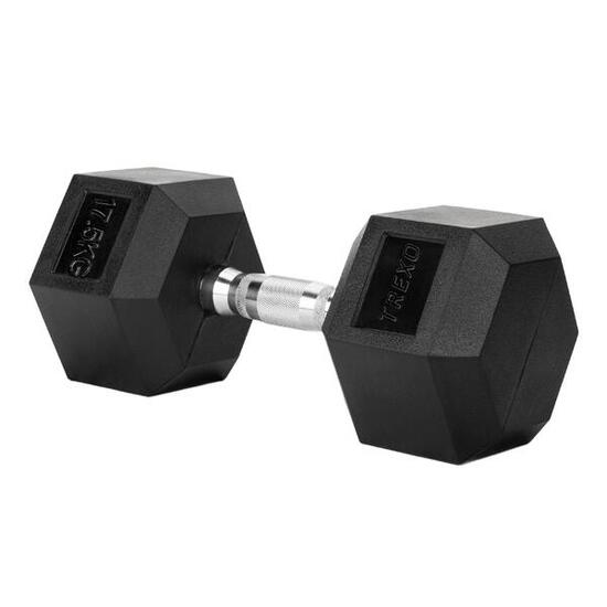 Manubrio gommato XTREXO Hex 175 kg