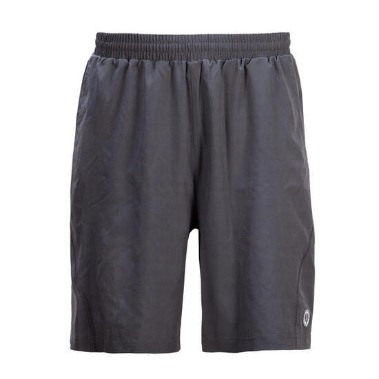 Short de sport LET Homme OLIVER – Respirant, court et gris pour l'entraînement
