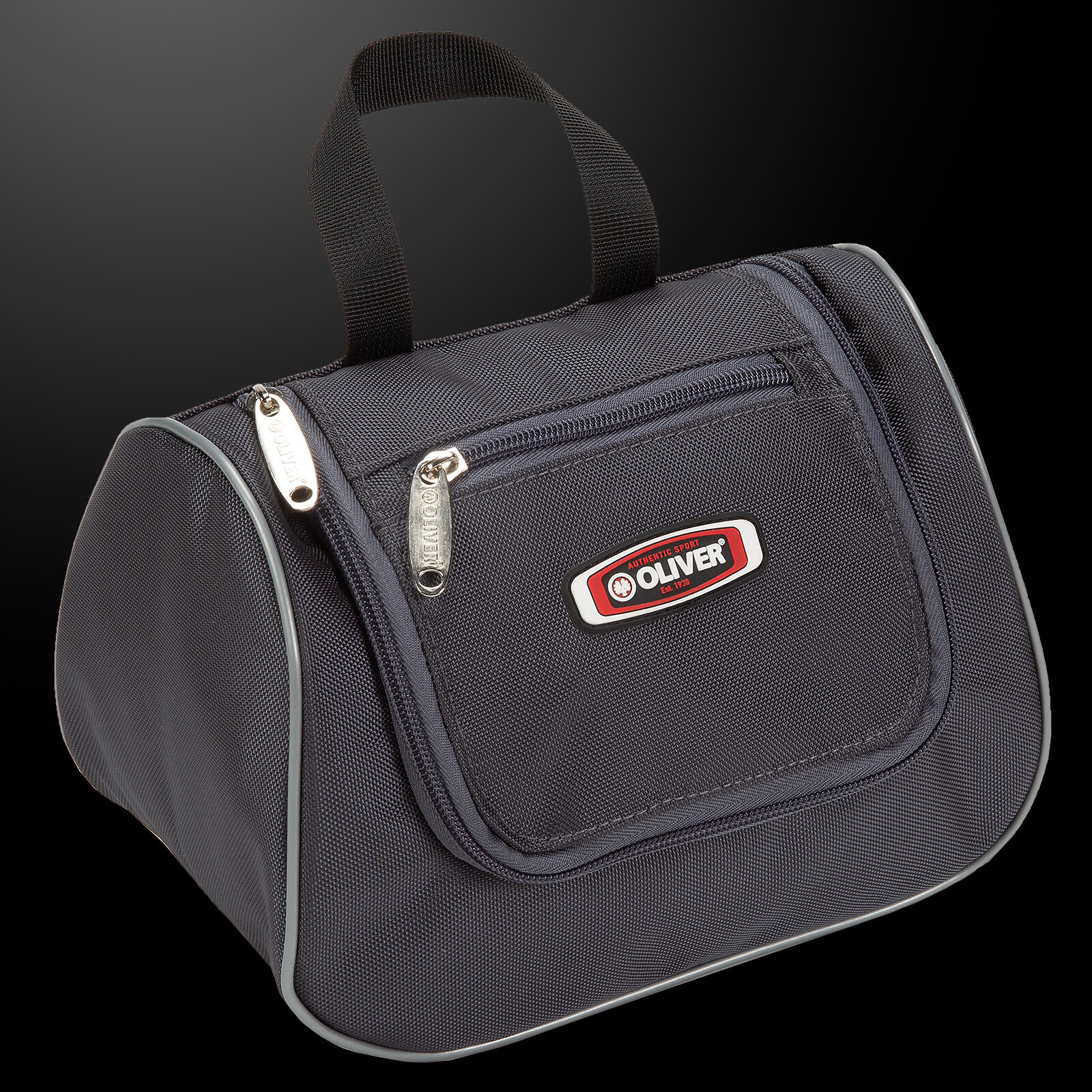 Toilettas OLIVER - Cosmeticbag grijs 2/2