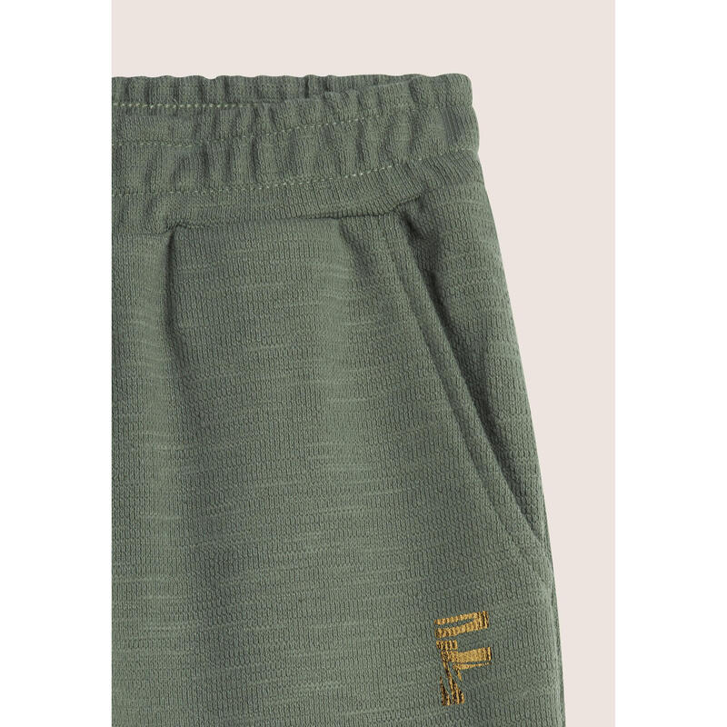 Pantalon pour fille coupe large avec cordon de serrage à l’ourlet