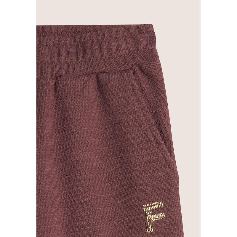 Pantalon pour fille coupe large avec cordon de serrage à l’ourlet