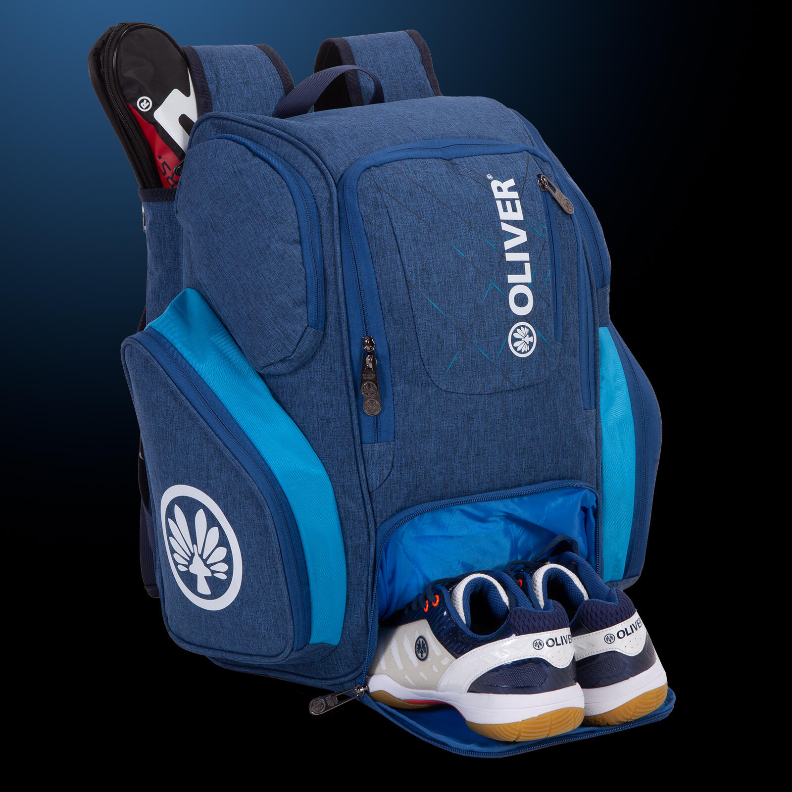 Sport Rucksack OLIVER - XL blau 4/4