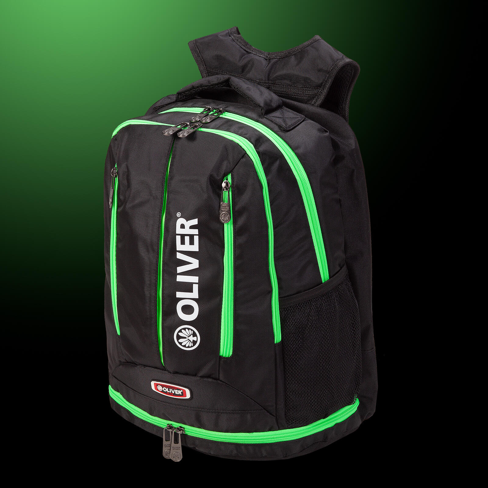 Sac à dos de sport OLIVER - TS Vert-Noir 4/4