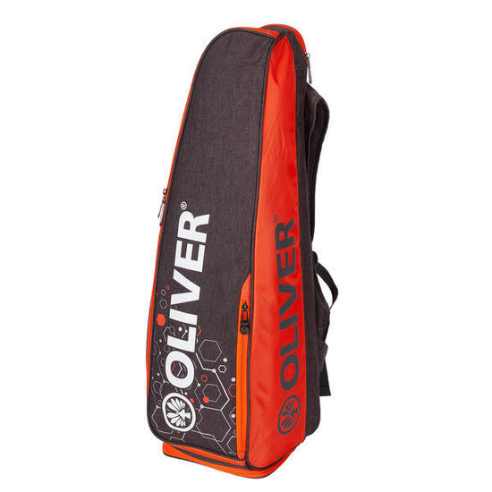 Sac à dos OLIVER - Long Rucksack Argent-Orange
