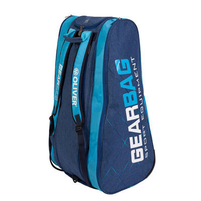 Borsa da tennis OLIVER - Gearbag nero-verde