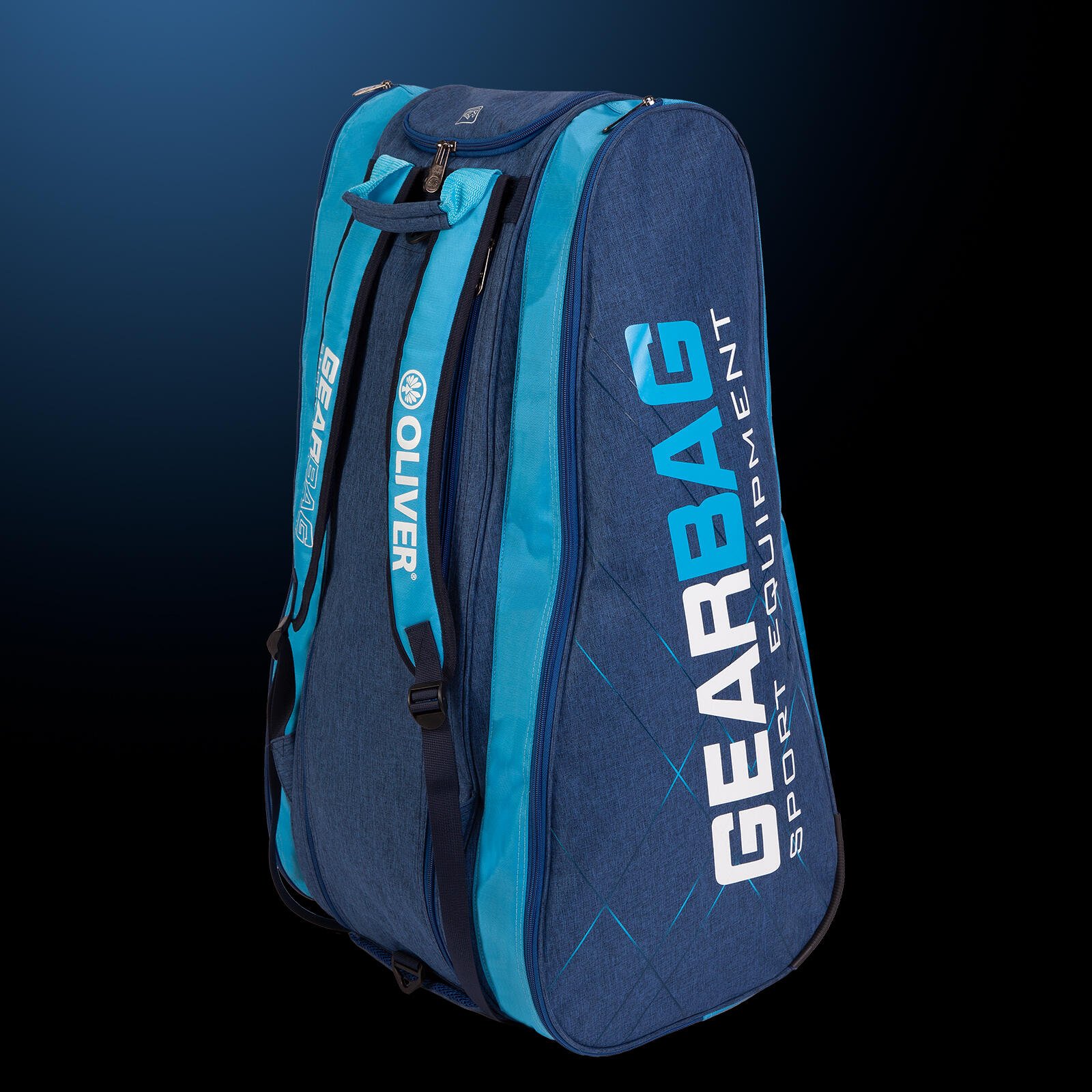 Tennistasche OLIVER - Gearbag blau 2/2