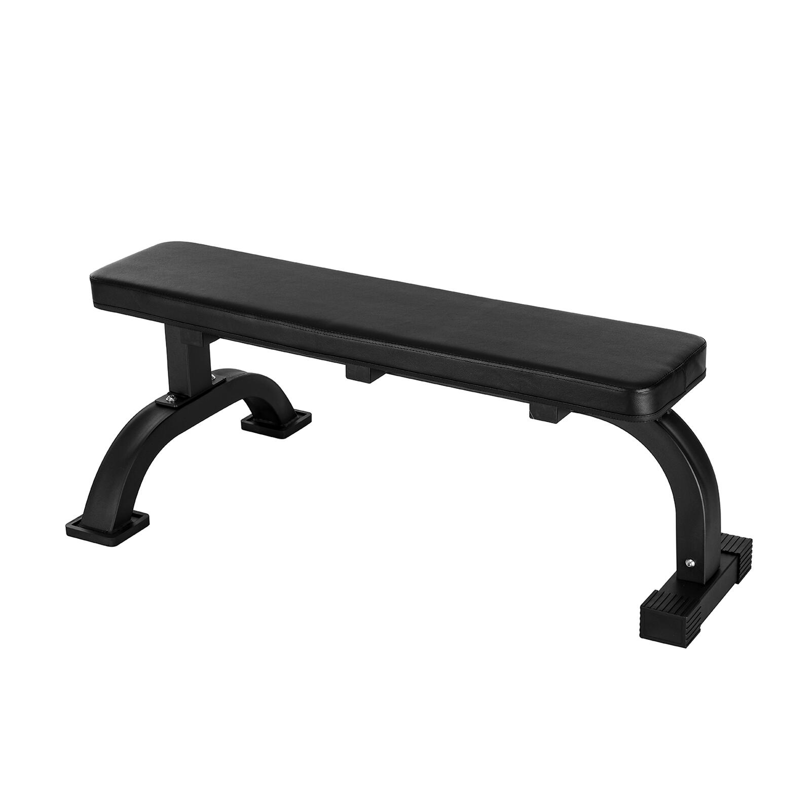 Banc plat en cuir résistant Fitness Tech 7/7