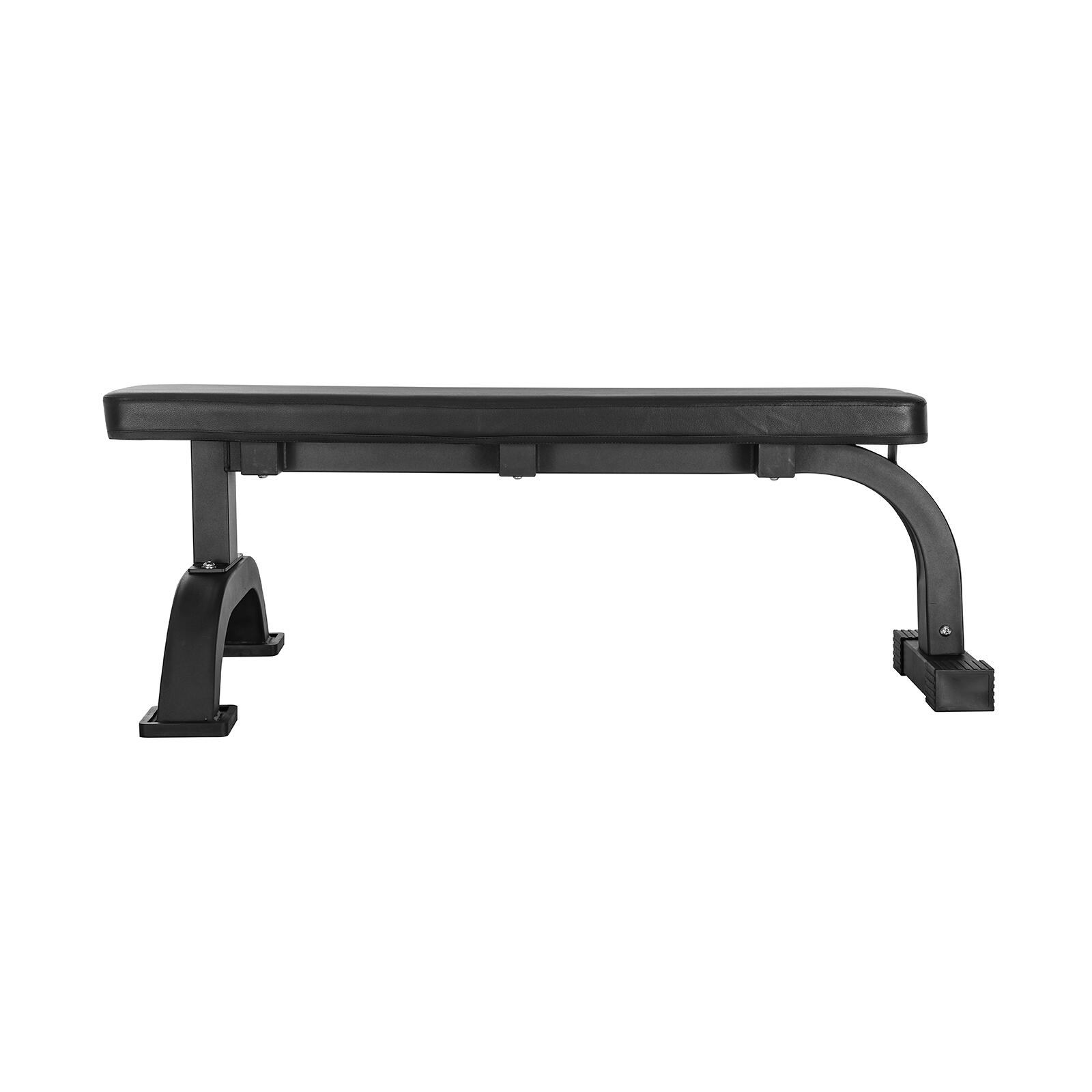 Banc plat en cuir résistant Fitness Tech 2/7