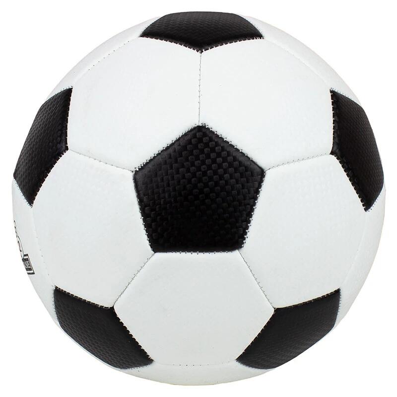 Piłka nożna Aktivsport ALLROUND biało-czarna, rozmiar: 3.