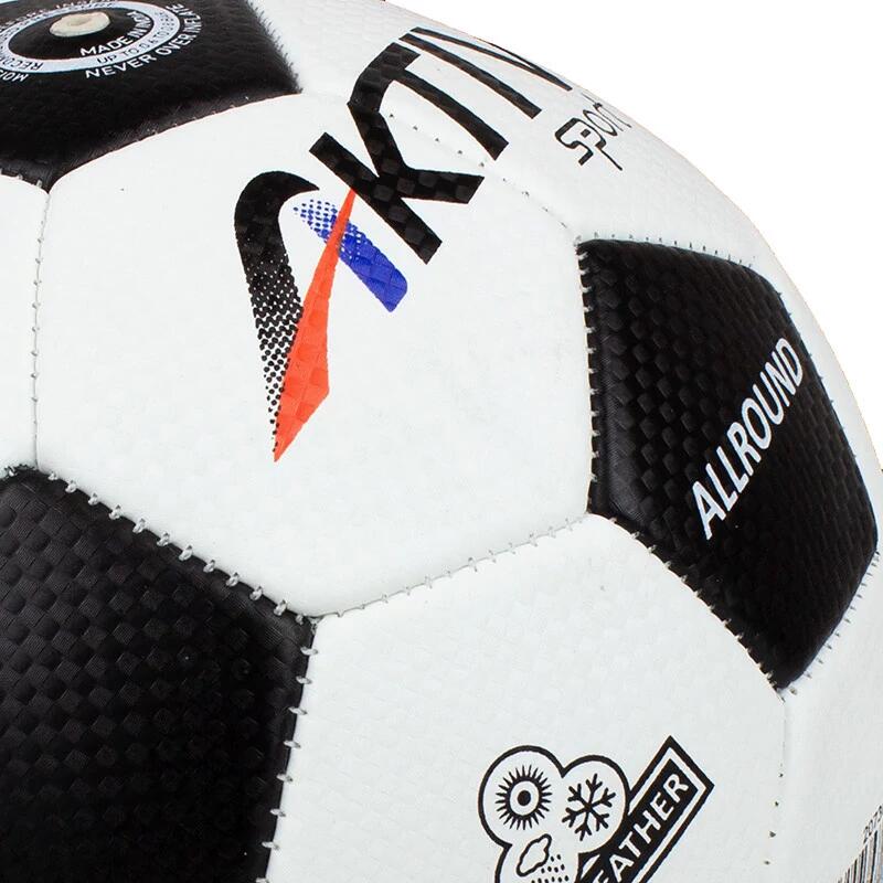 Pallone da calcio Aktivsport ALLROUND bianco-nero, taglia: 3. 3/3