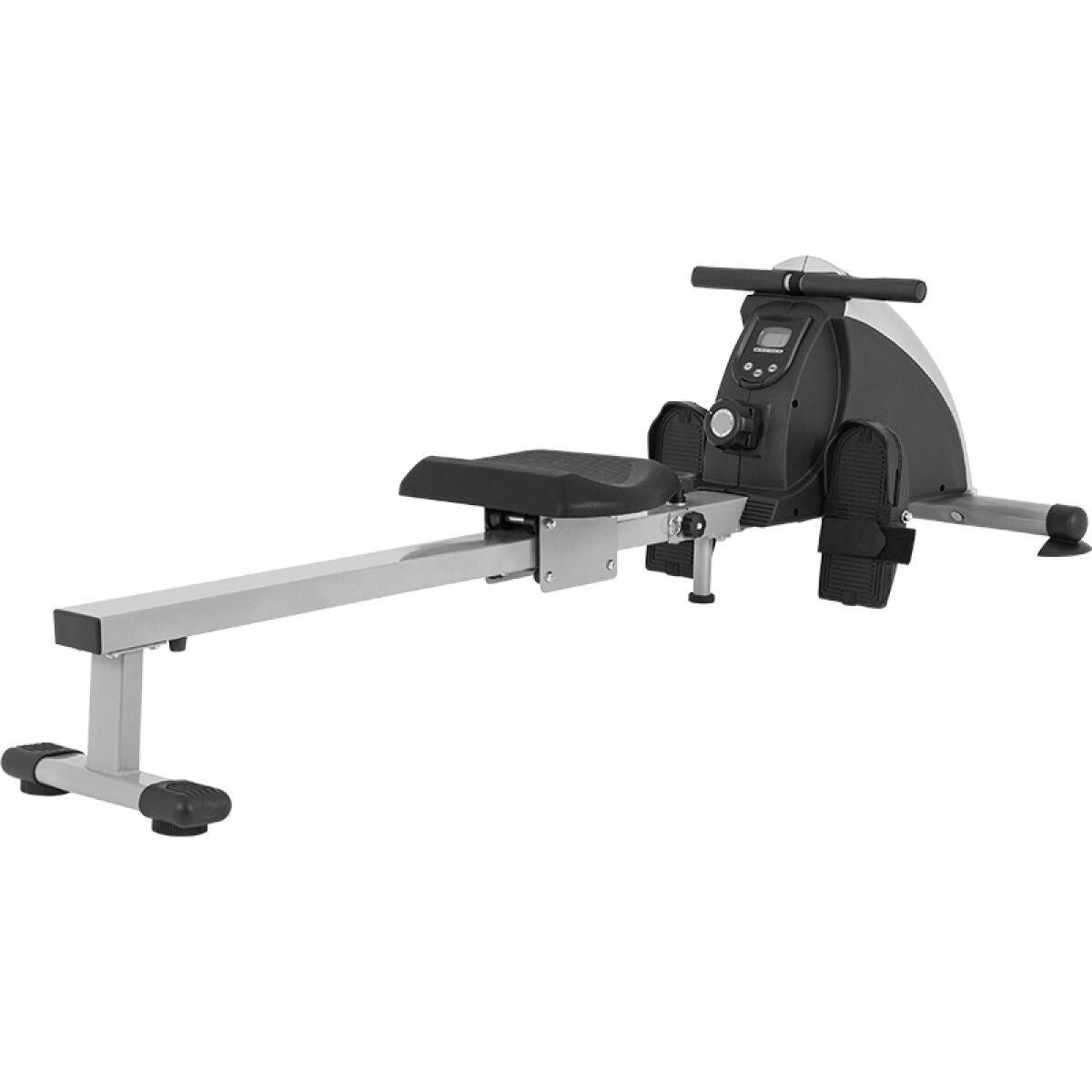 Gorilla Sports Máquina de remo - Bicicleta de exercício - Ecrã LCD