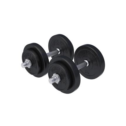 Hantle 2x10kg bitumiczne regulowane 31 mm Gorilla Sports