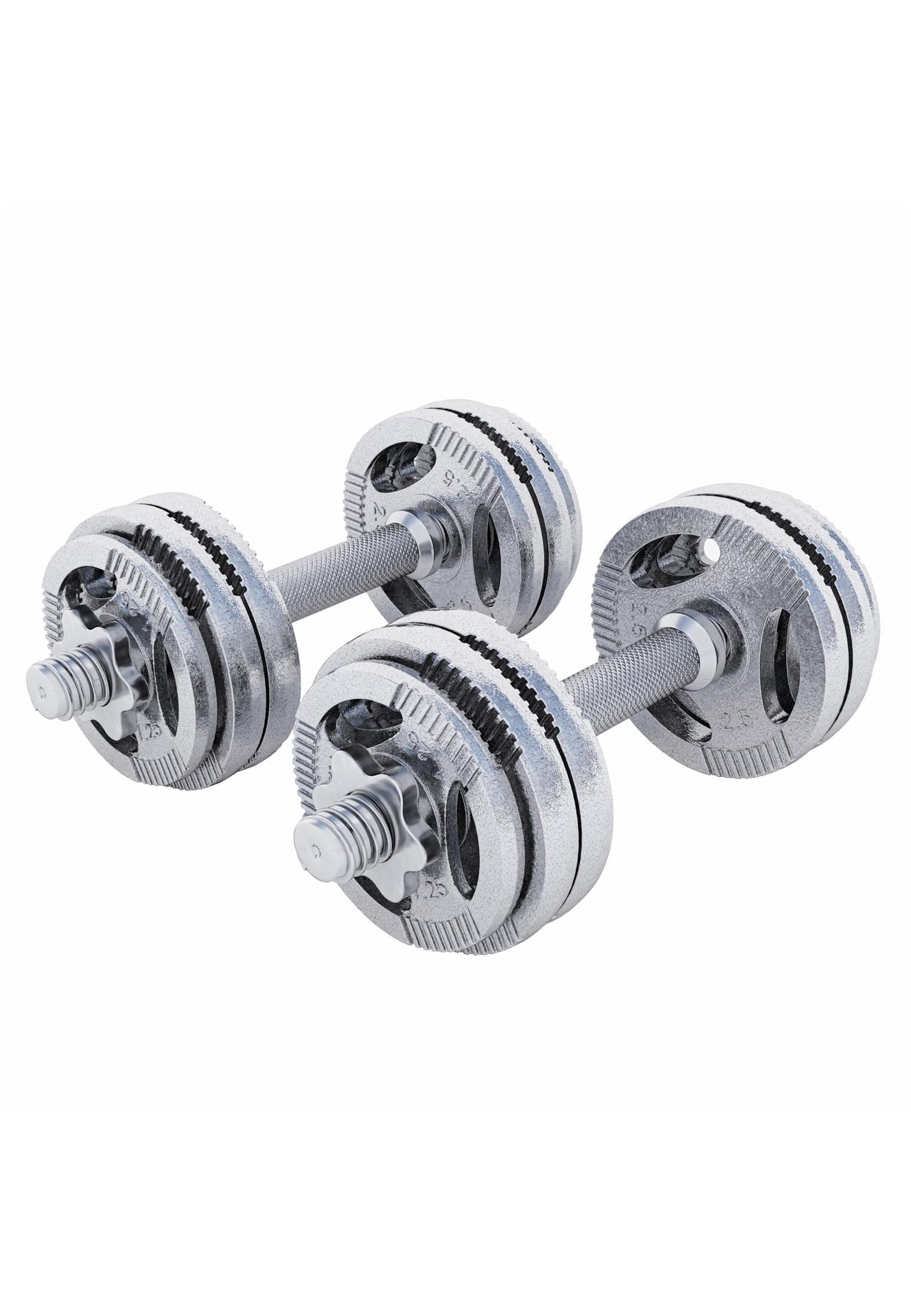 Kit de halteres 30 kg discos de ferro fundido com pegas | musculação | 30mm/31
