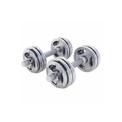 KIT HALTÈRES COURTS 30KG DISQUES EN FONTE AVEC POIGNÉES | MUSCULATION | 30MM/31M