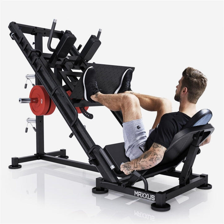 MAXXUS PRESSE A CUISSES 2 EN 1 | APPAREIL MUSCULATION