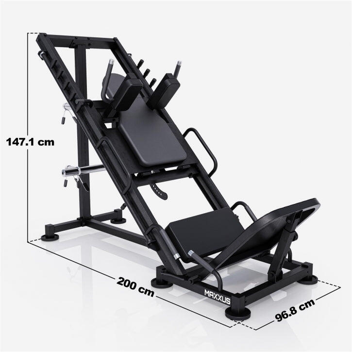 MAXXUS PRESSE A CUISSES 2 EN 1 | APPAREIL MUSCULATION