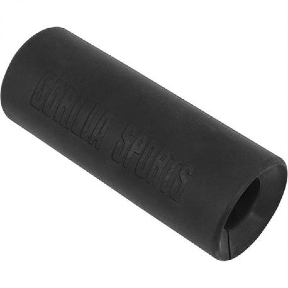 Hantelgriffe aus Silikon in Schwarz 5/7