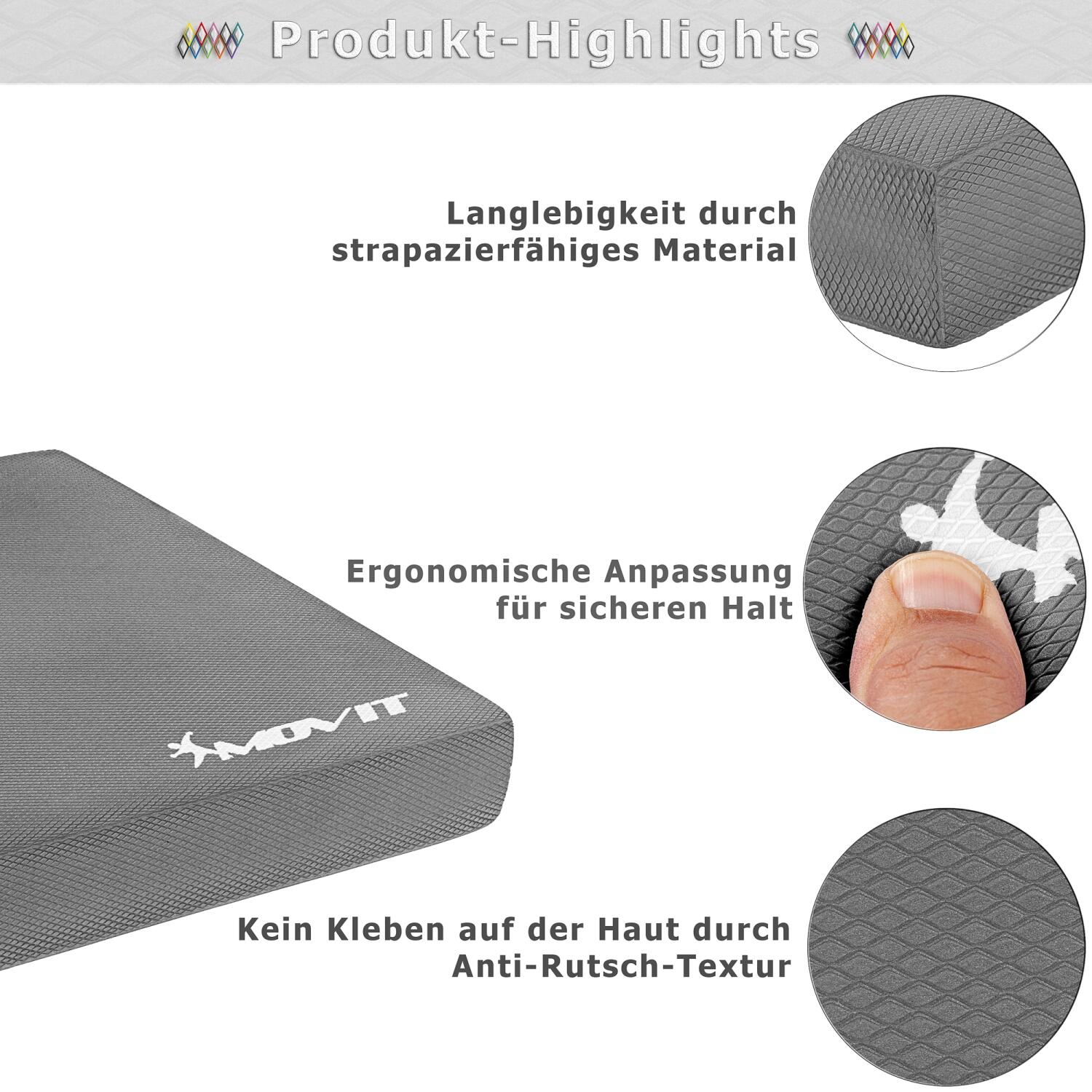 MAXSTORE Balance Pad Sitzkissen 3/7