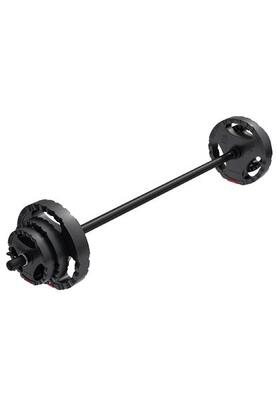 Aerobic halterset 20 kg - halter met gewichten - veersluitingen - 30 mm