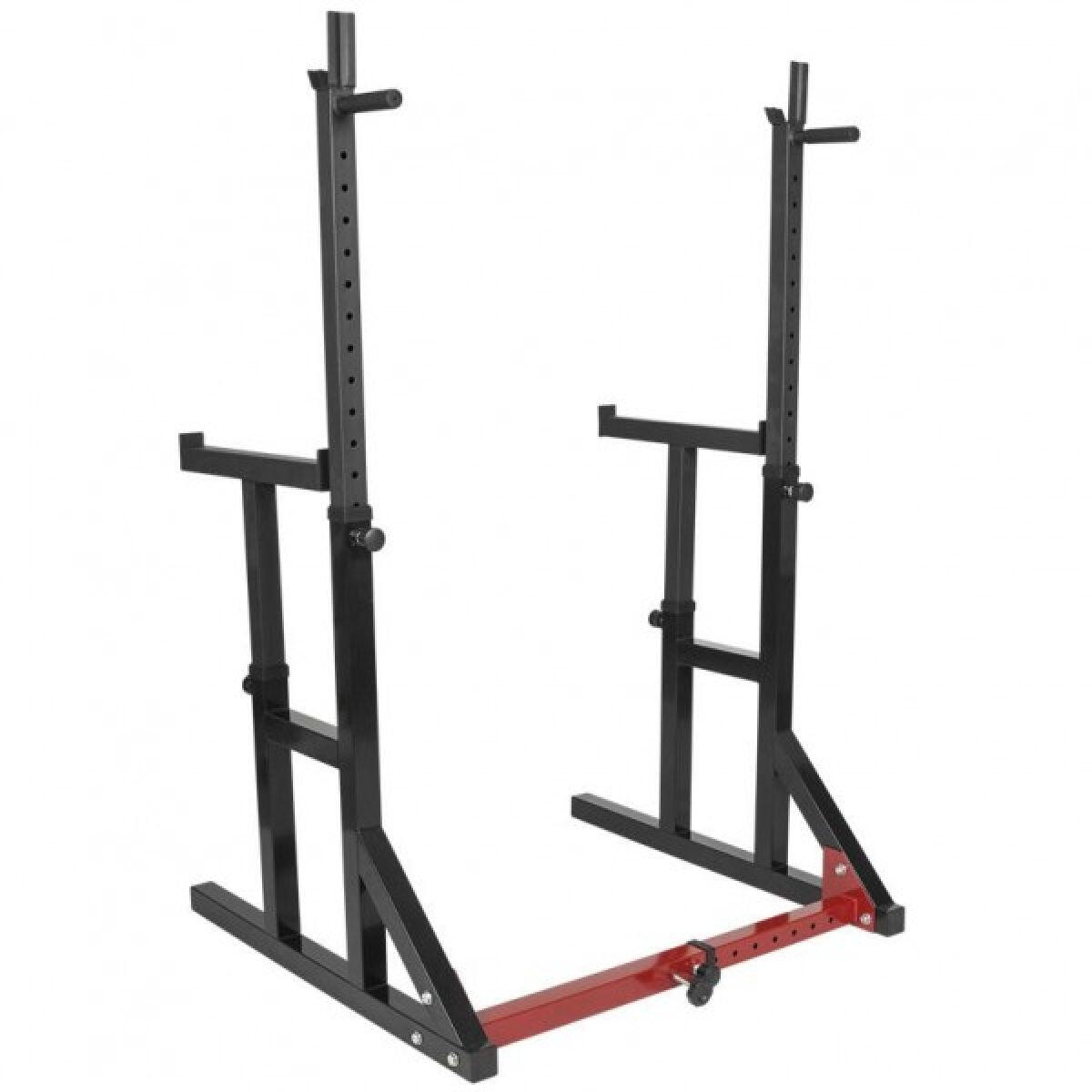 Rack à squat avec barre Ø 30/50 mm et disques 30 kg 3/7