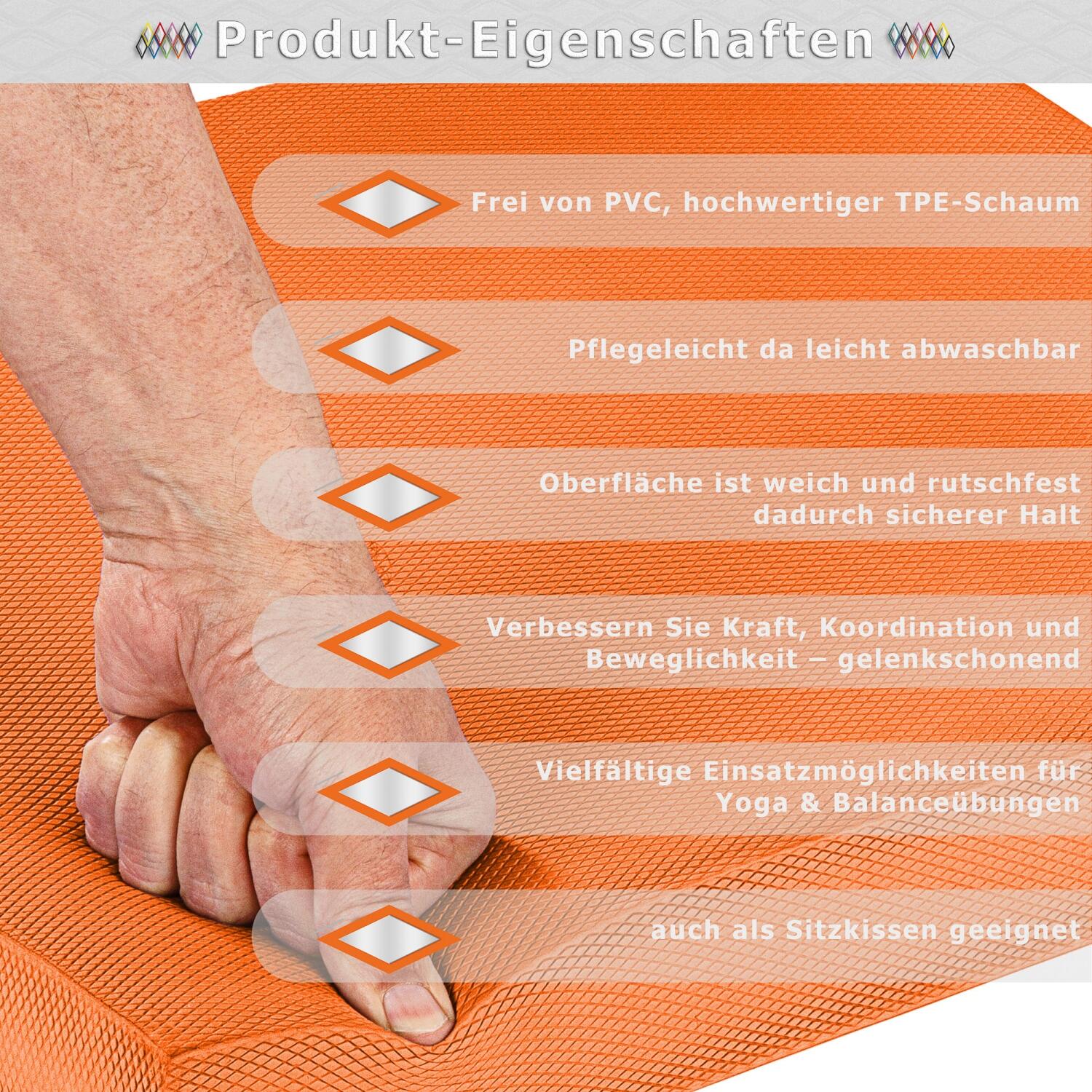 MAXSTORE Balance Pad Sitzkissen 4/7