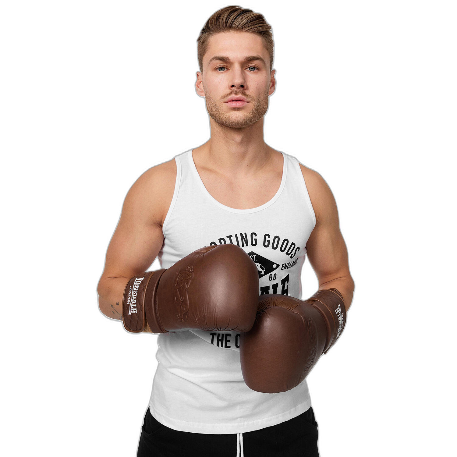Guantes de boxeo Lonsdale Vintage Spar Gloves 5/7