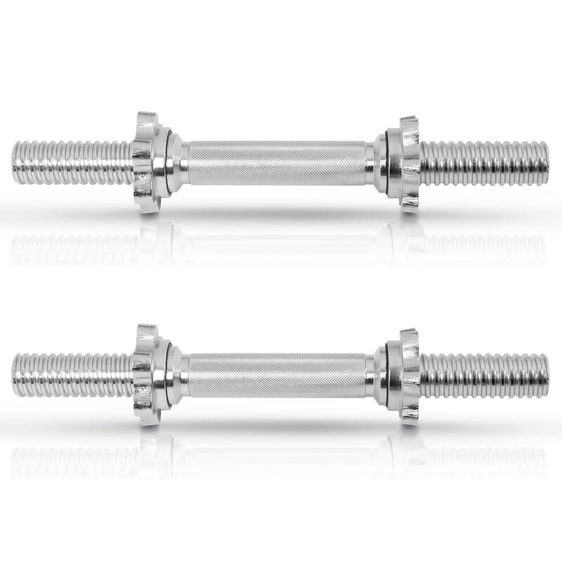 Set de 2 Gantere cu discuri cromate 30 KG