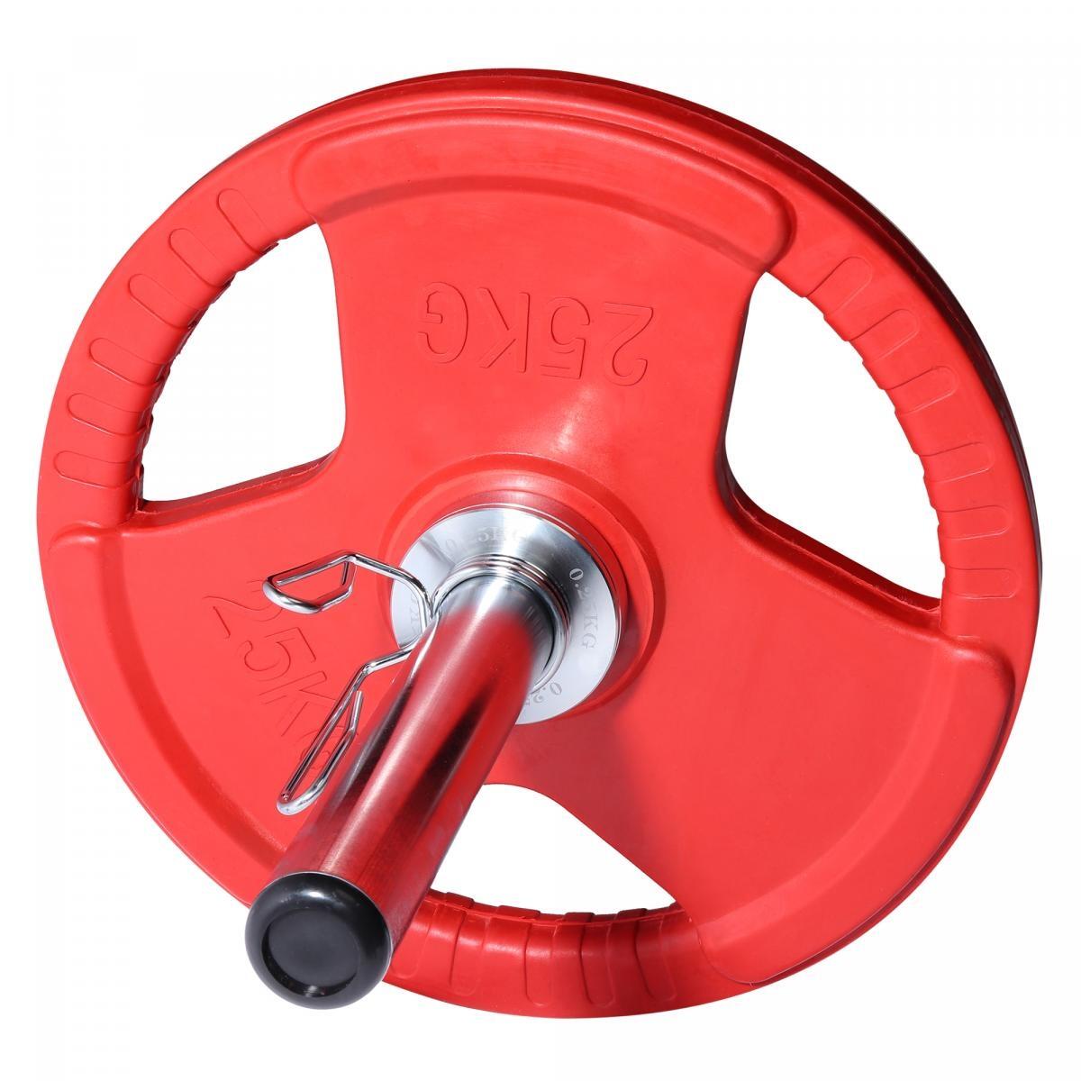 Halterschijven set 50/51mm Chroom 5 kg 5/7