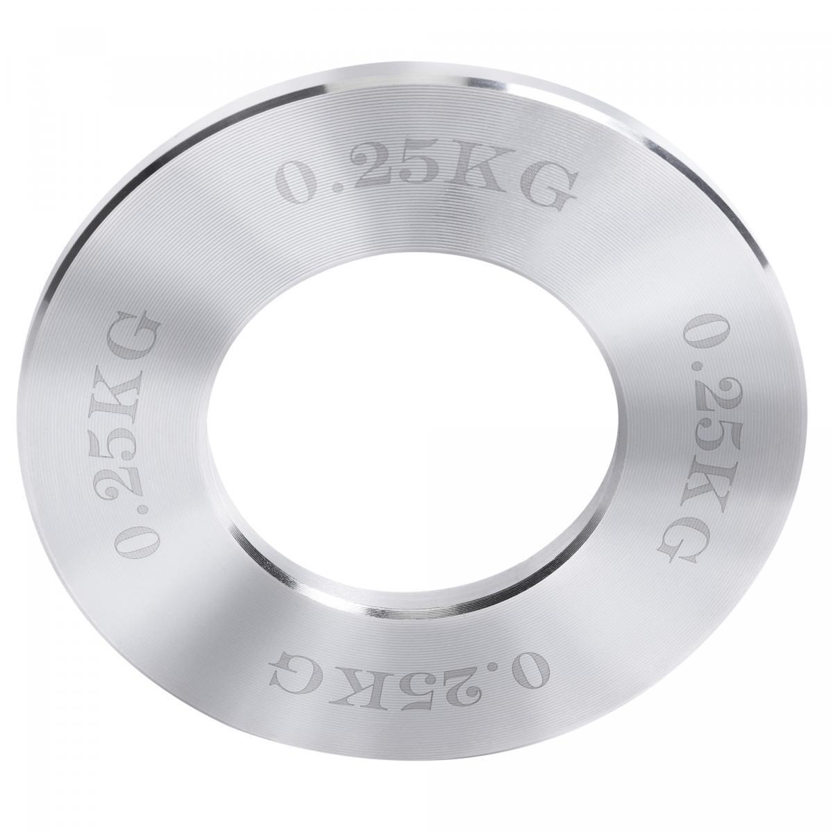 Halterschijven set 50/51mm Chroom 5 kg 6/7