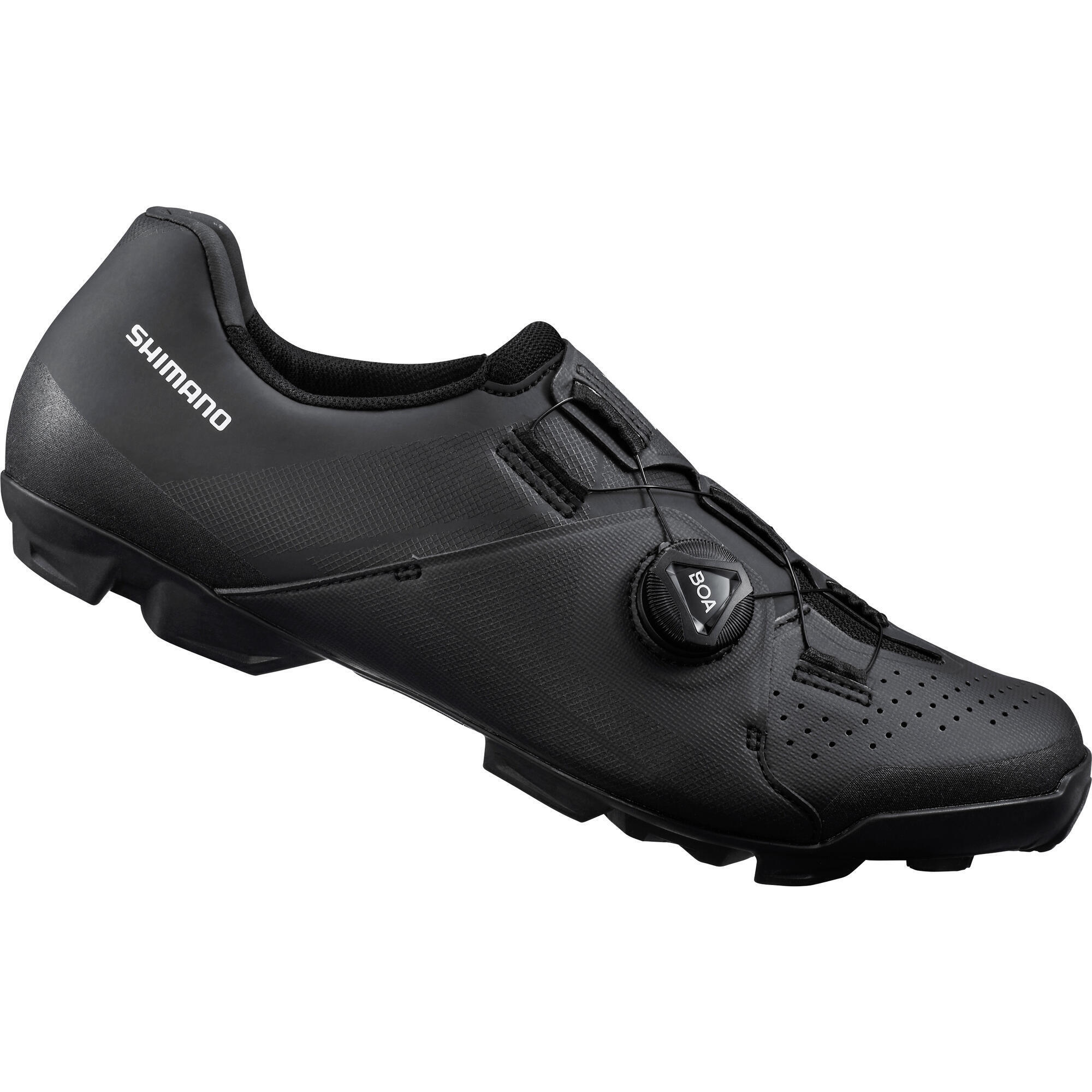SHIMANO Buty rowerowe MTB - SH-XC300, czarne