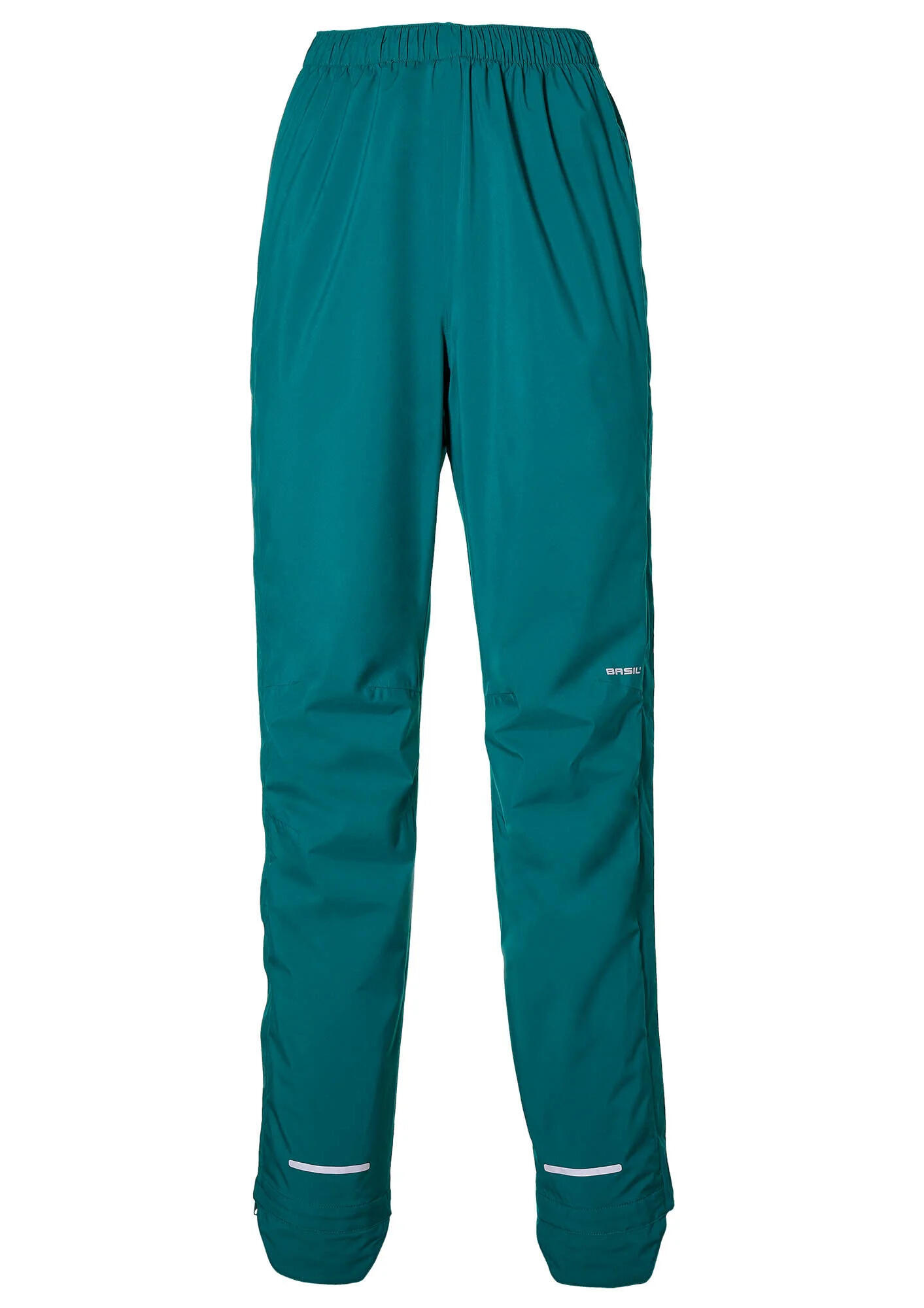 BASIL Pantaloni antipioggia da ciclismo da uomo Skane, verde acqua