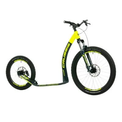 Crussis - Crussis Cross 6-2 - Trottinette - Jaune|noir - Taille Unique - Decathlon