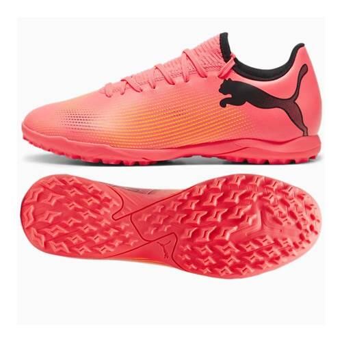 Scarpe da calcio uomo in - indoor puma arancione 3/5