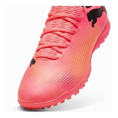 Scarpe da calcio uomo in - indoor puma arancione 4/5