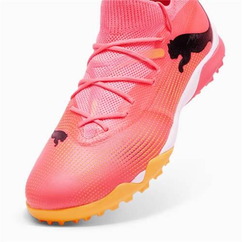 Scarpe da calcio FUTURE 7 MATCH TT PUMA Sunset Glow Black Sun Stream Pink Orange 3/6