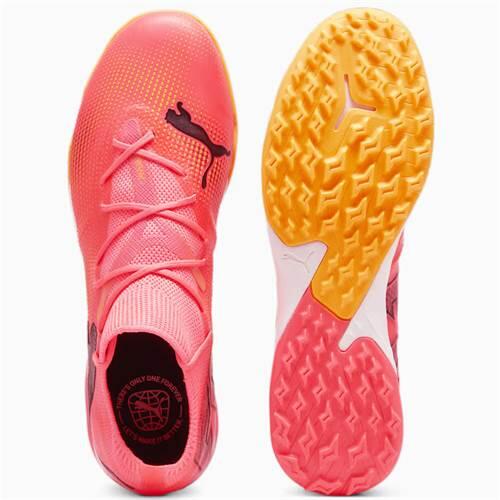 Scarpe da calcio FUTURE 7 MATCH TT PUMA Sunset Glow Black Sun Stream Pink Orange 4/6