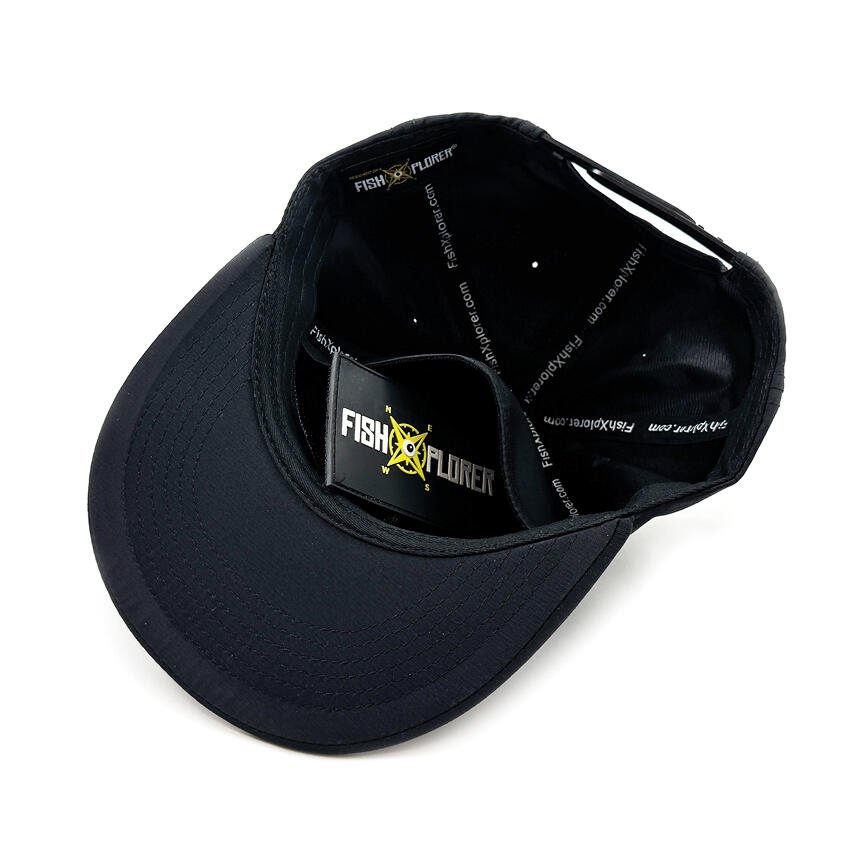 Casquette Snapback - HYDROFUGE + U.V. RÉSISTANT - avec Scratch - noir 7/7