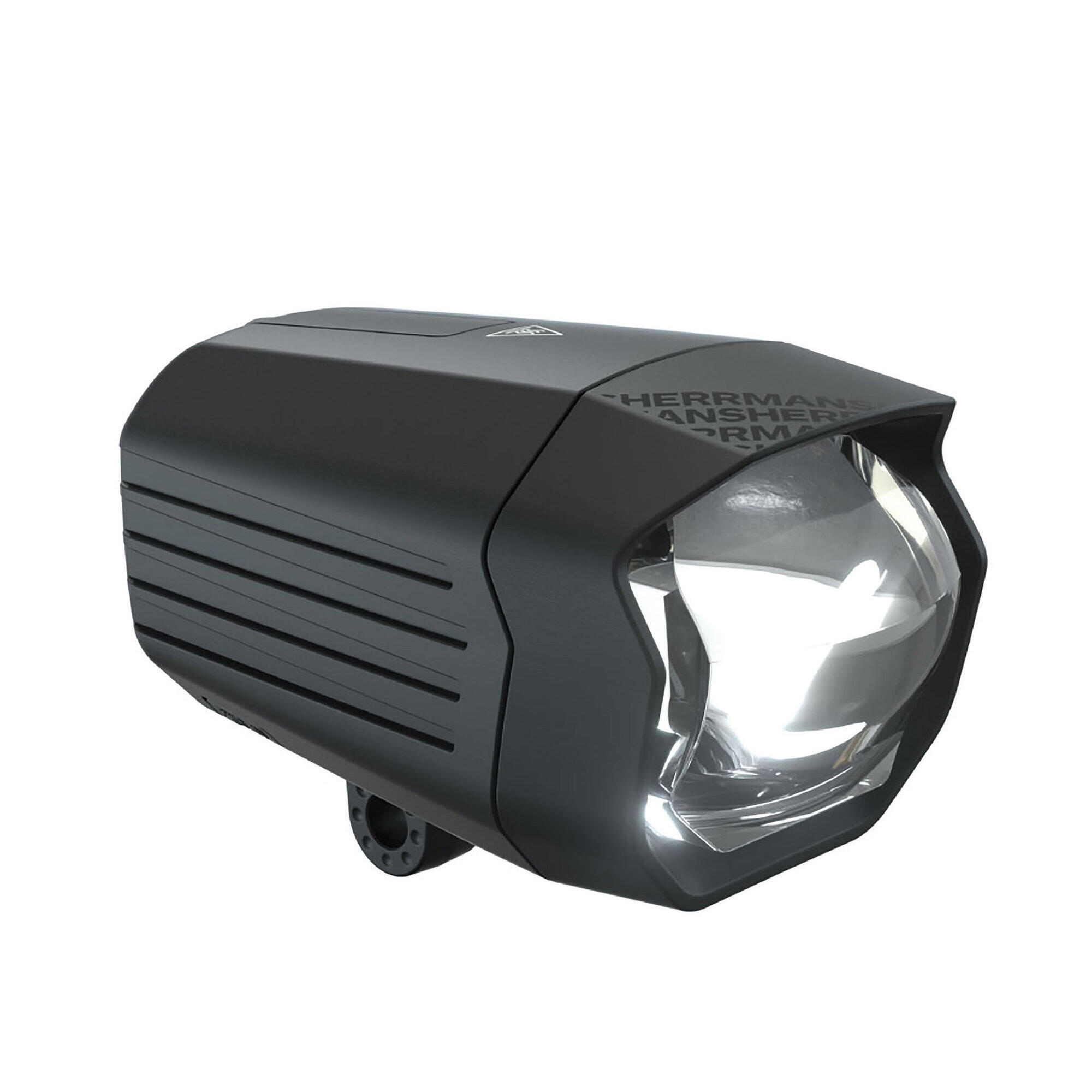 Herrmans - Phare Led Pour Vélo Électrique Nordic Pro - Éclairage Vélo - Noir - Taille Unique - Decathlon