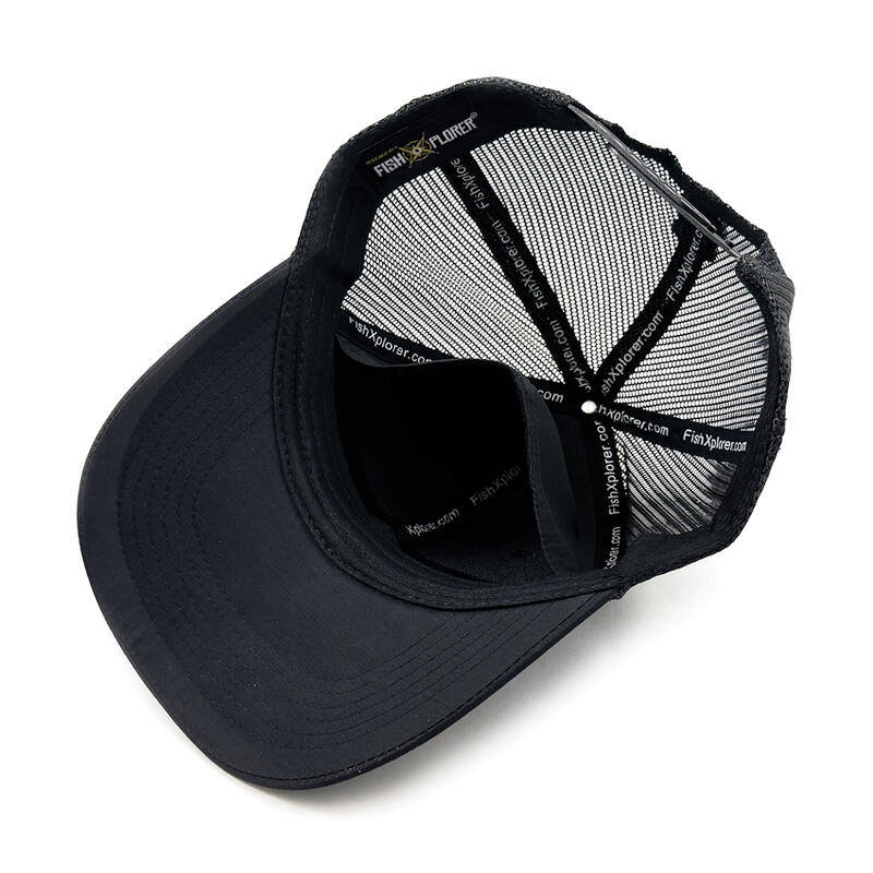 Casquette Trucker - HYDROFUGE + U.V. RÉSISTANT - avec Scratch - noir