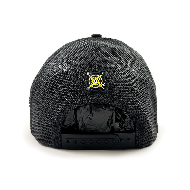 Casquette Trucker - HYDROFUGE + U.V. RÉSISTANT - avec Scratch - noir