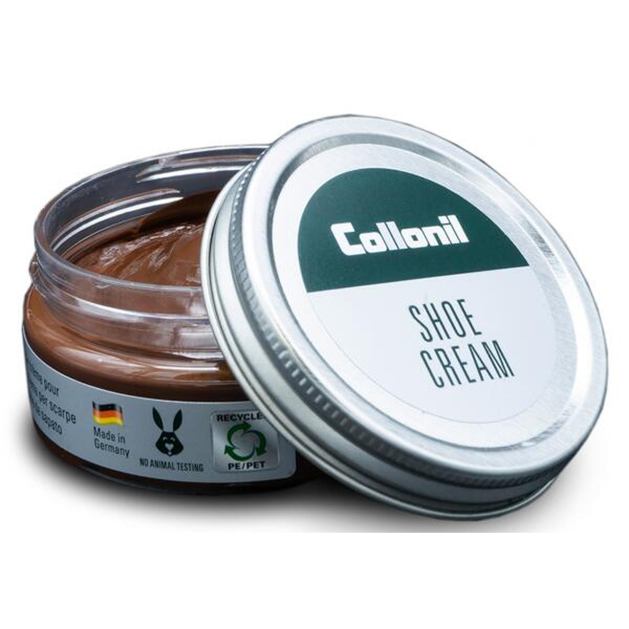 Crema de pantofi clasica Collonil Shoe Cream, 60 ml, 307-coca