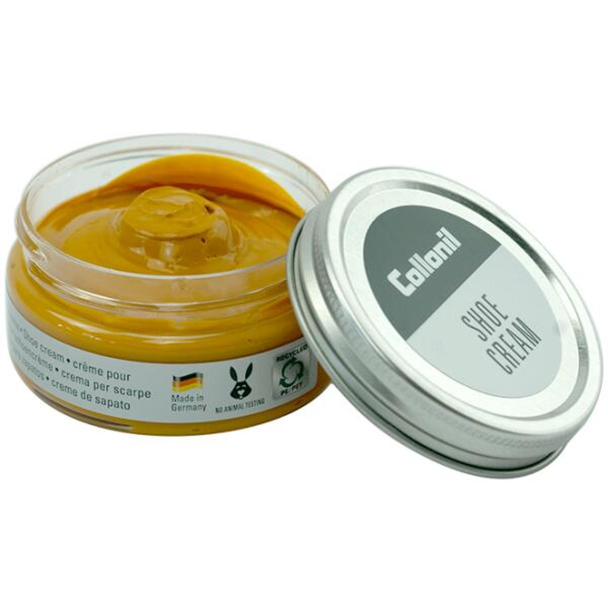Crema de pantofi clasica Collonil Shoe Cream, 60 ml, 102-mirabelle-mais