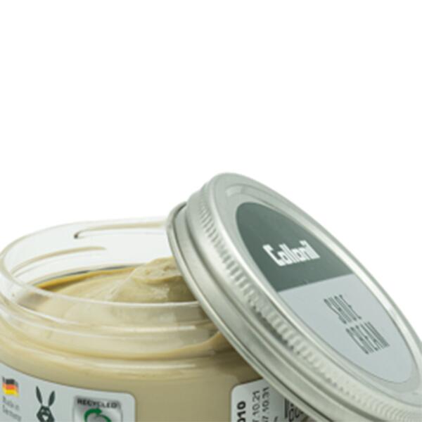 Crema de pantofi clasica Collonil Shoe Cream, 60 ml, 010-wollweiss