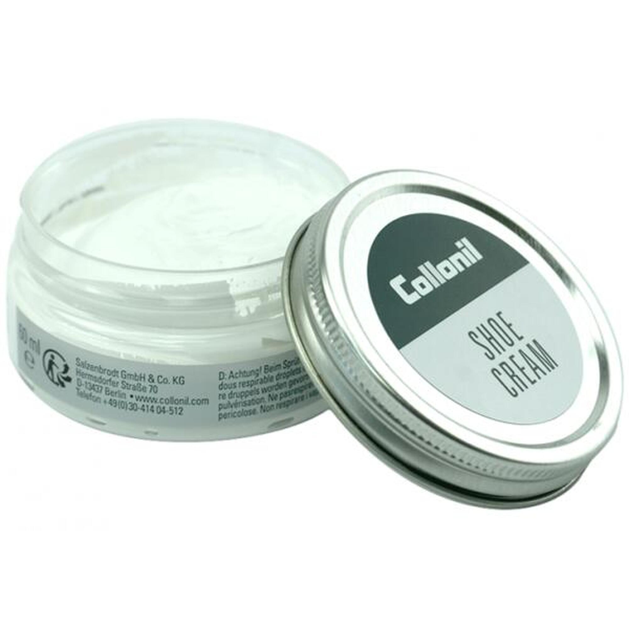 Crema de pantofi clasica Collonil Shoe Cream, 60 ml, 025-weisspflegend