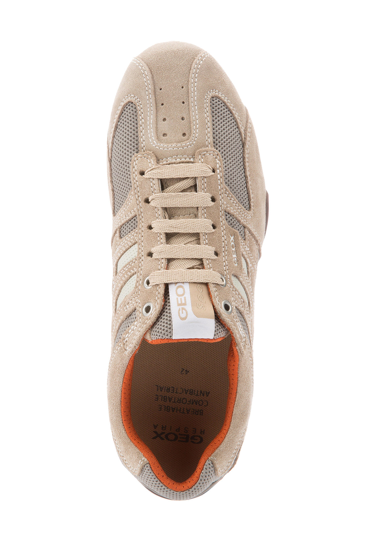Geox U Snake K Herren Sneaker U4207K beige 4/7